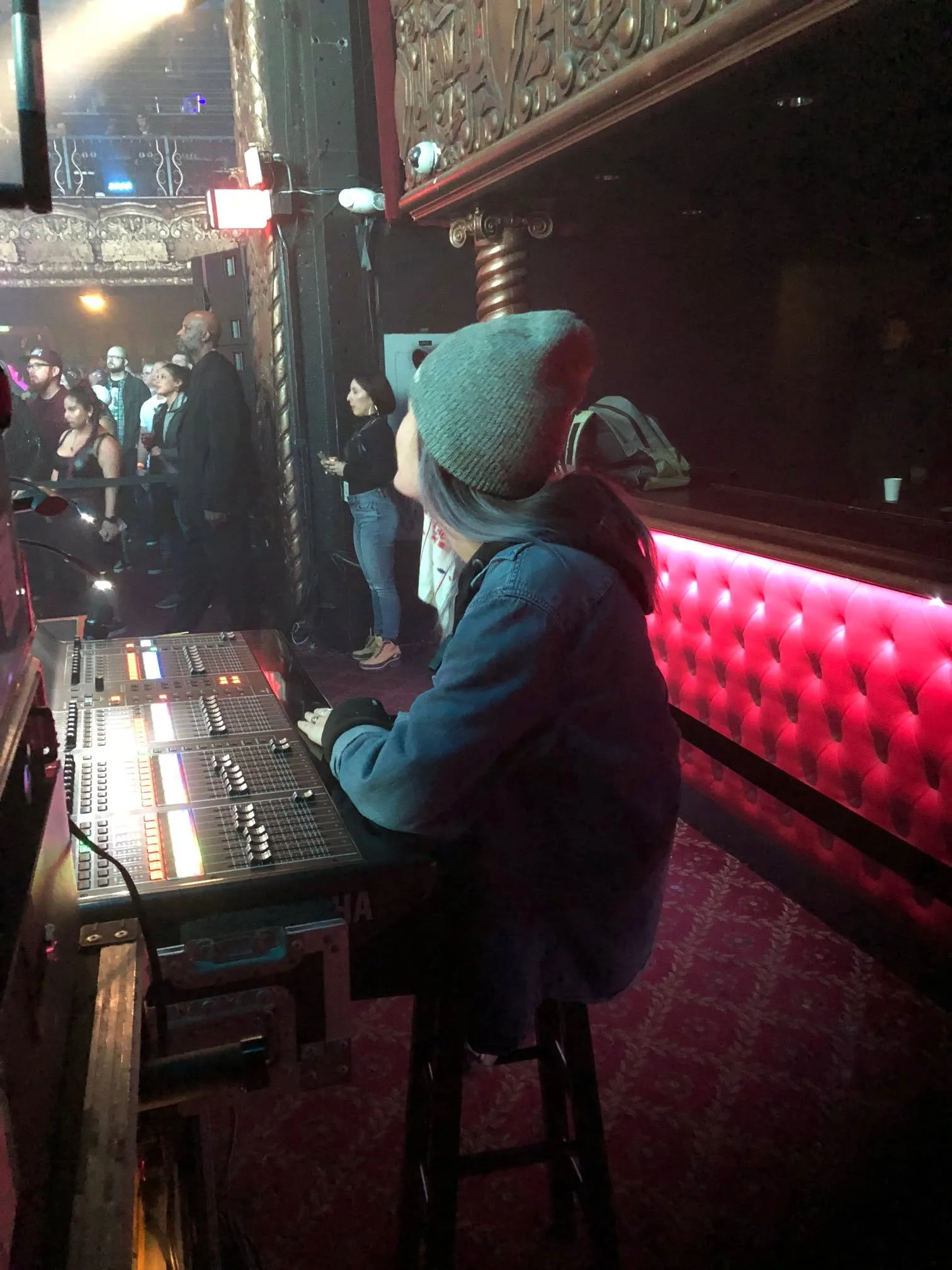 Monitor Mixing on the Yamaha CL 5 Series at the Belasco