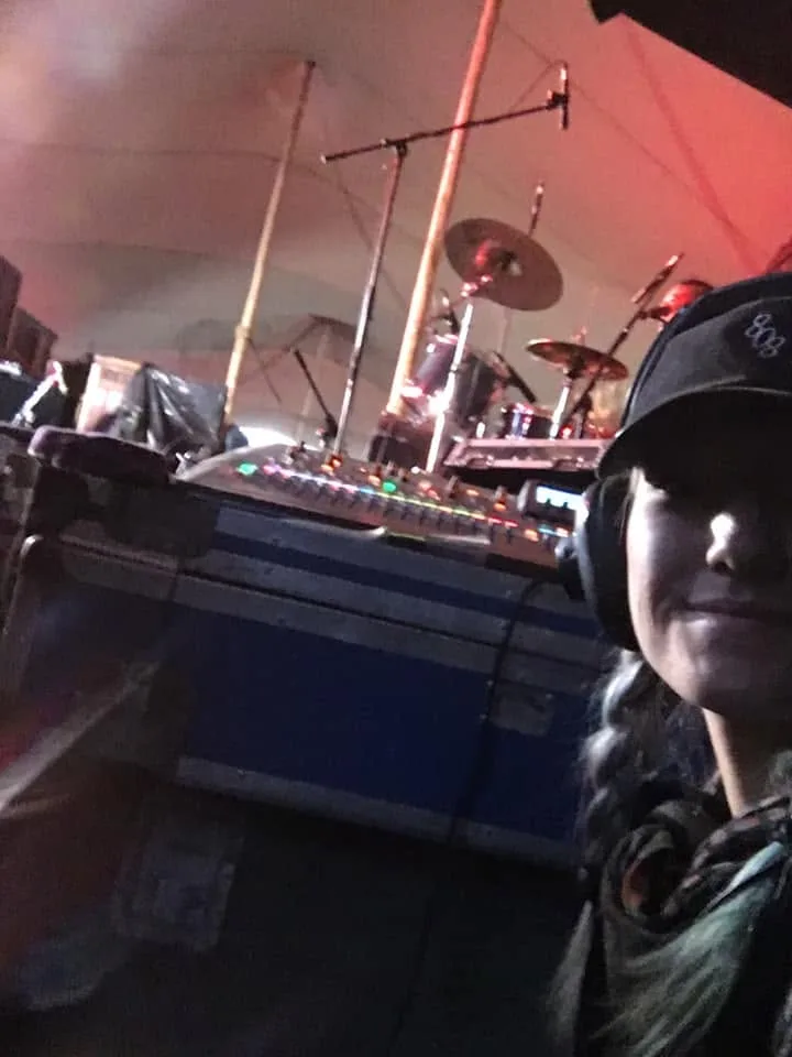 Monitor Mixing and Festival Patch Tech at the Oregon Eclipse Festival